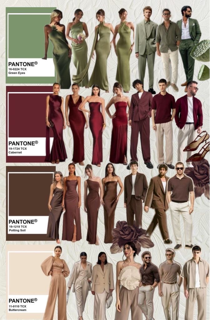 Dress code inspiration board 1