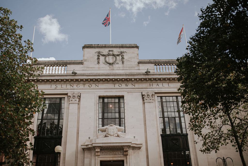 Islington Town Hall on Upper Street